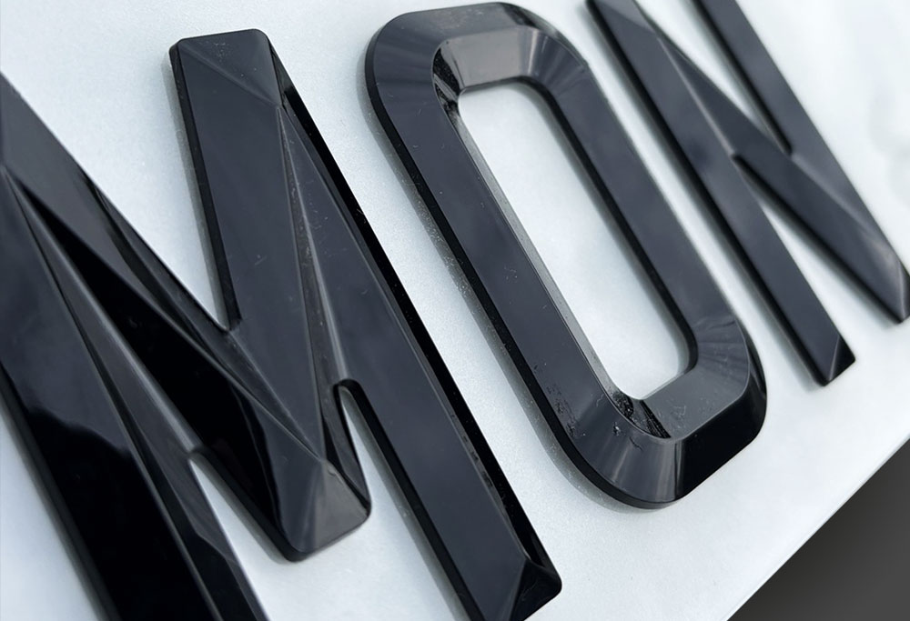 4D Prizm Number Plates Style 2